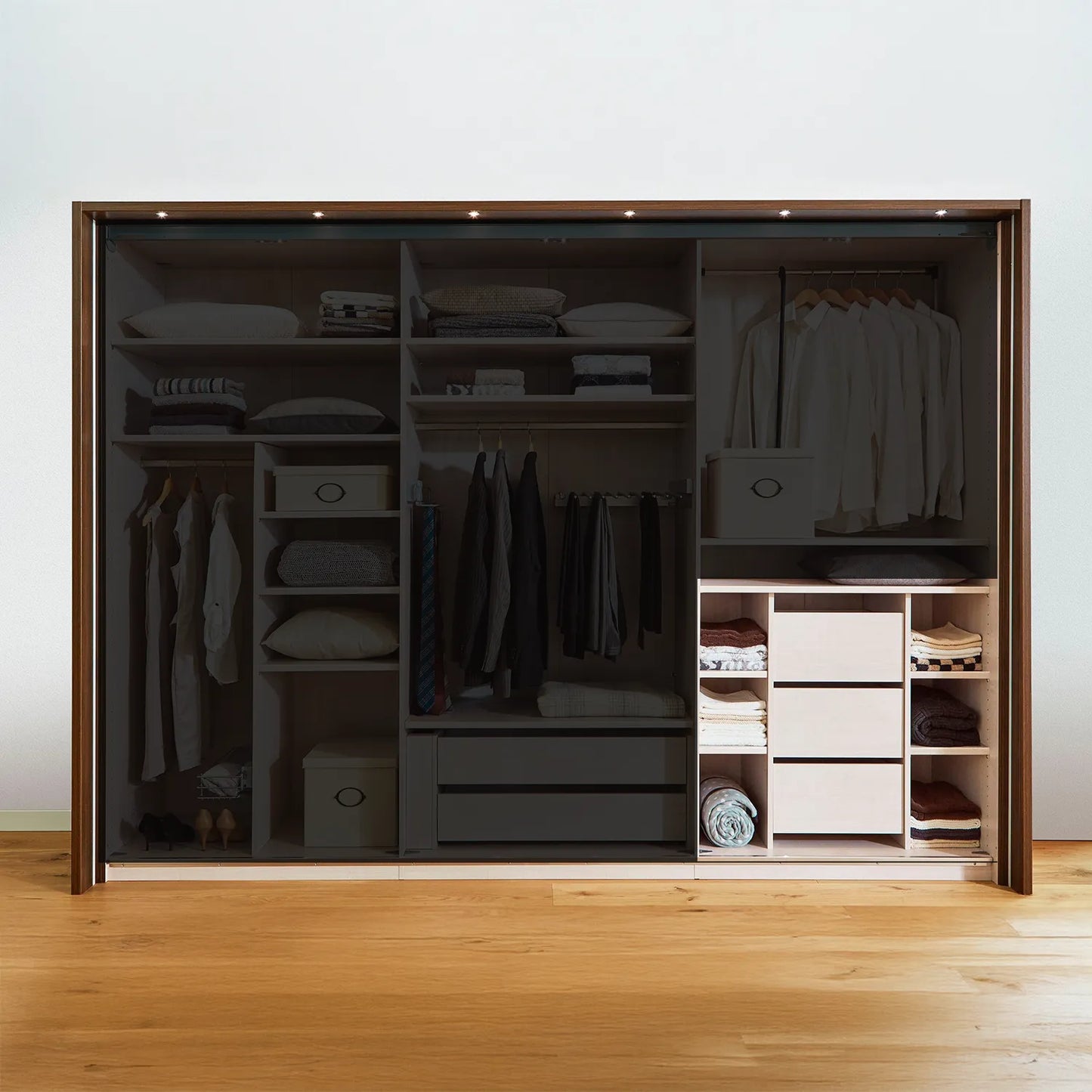 Standrad Interior Drawer Insert For Wiemann Wardrobes - 3 Drawers