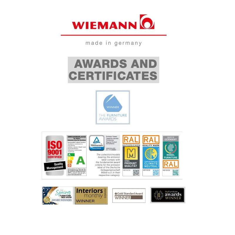 Wiemann Award Winning Wardrobe and Bedroom Furniture