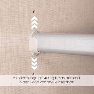 Hanging Rail - Orange - Closeup View