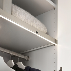 LED Light Screen For Wiemann Wardrobe Shelves with Foot Switch - VIP