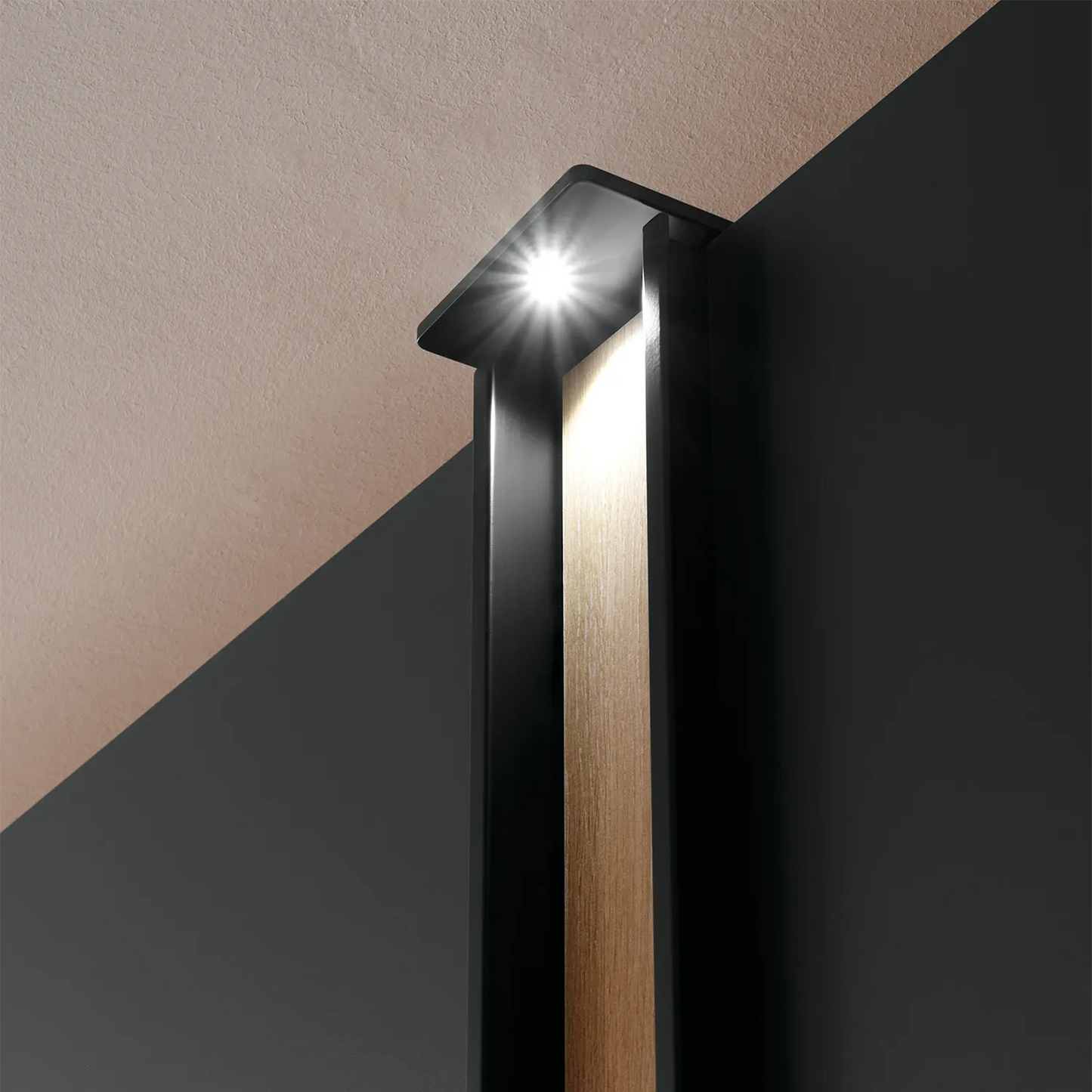 Laguna 250cm Graphite 5 Door Wardrobe