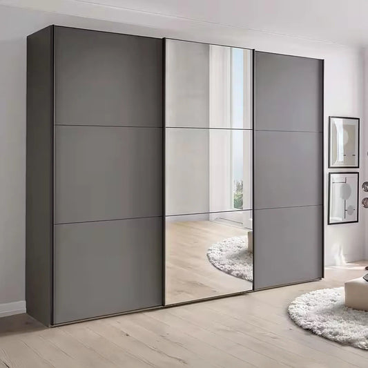 Wiemann Phoenix Havana 3 Door Sliding Wardrobe in Matte with Mirror