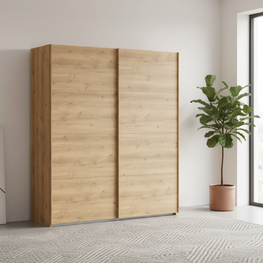 Rauch Eve Wild Oak 2 Door Sliding Wardrobe