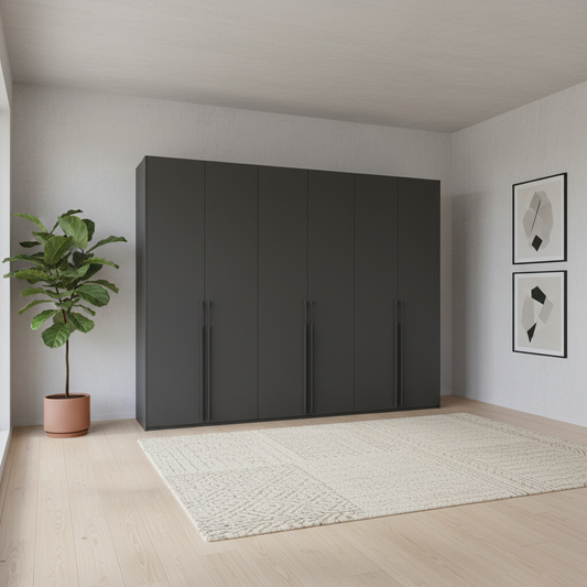 Rauch Kacey Pure Large 6 Door Wardrobe – 301cm