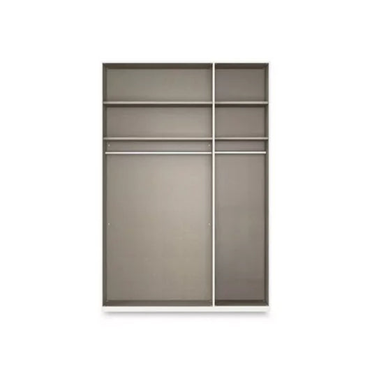 Rauch Heaven 3 Door Hinged Wardrobe with Décor Doors - Internal Compartments