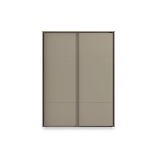 Rauch Haven 2 Door Slider Wardrobe with Décor Doors - Front view