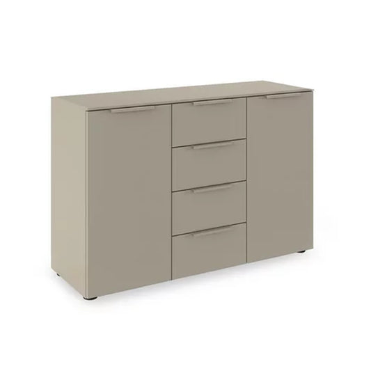 Rauch Heaven 4 Drawer 2 Door Décor Chest in Fango