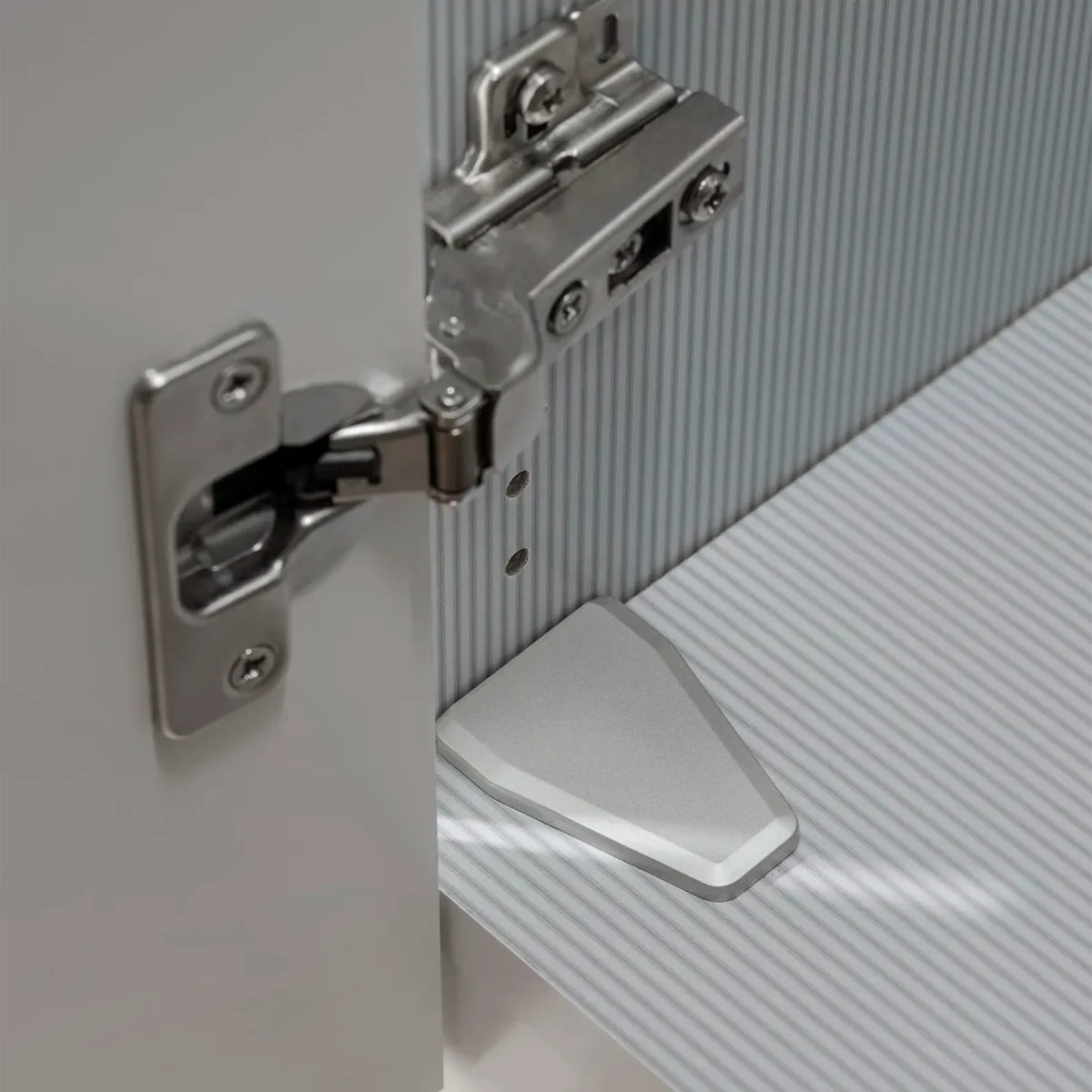 Templin 6 Door 6 Drawer Wardrobe - Internal Part Closeup View