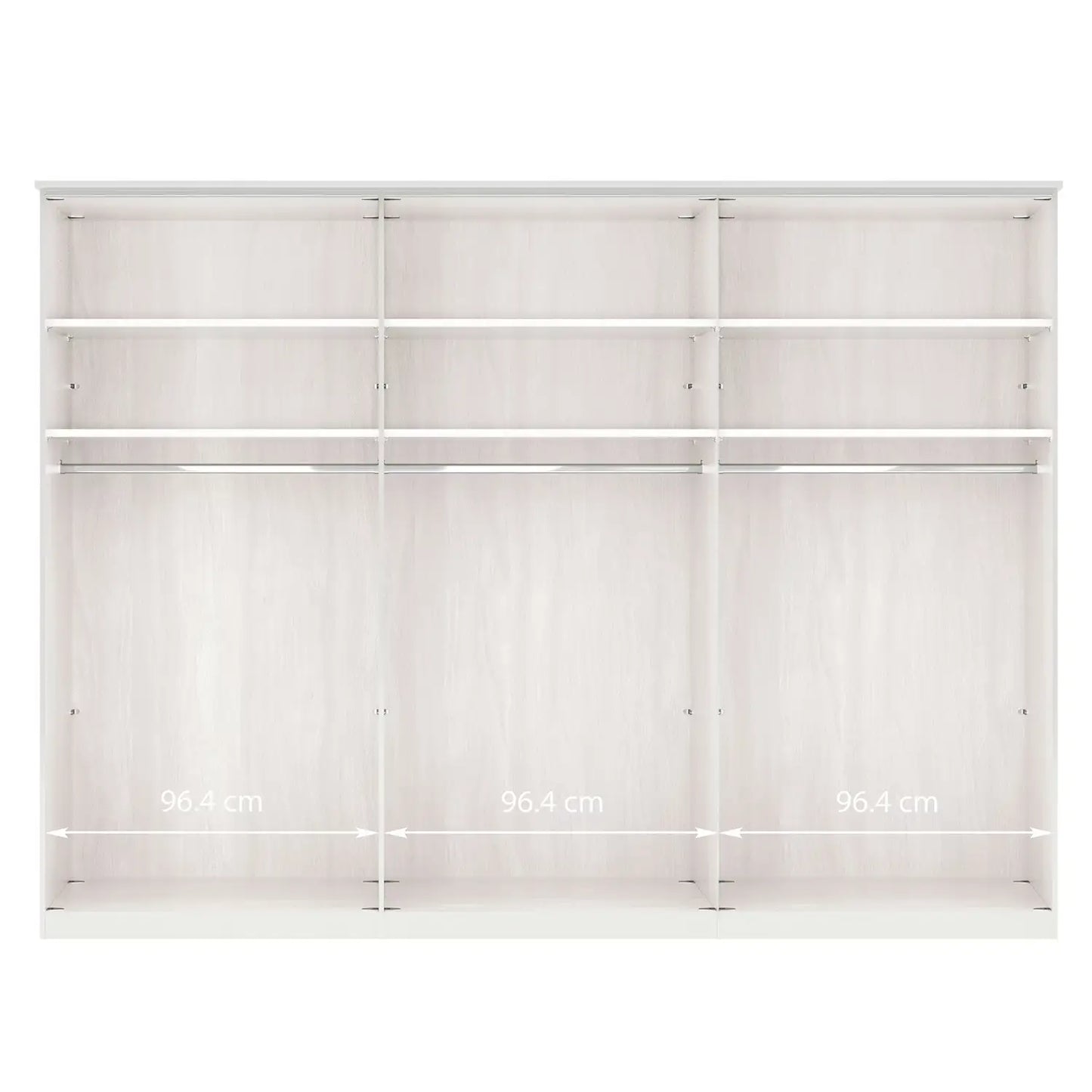 Wiemann Bristol Pebble Grey Sliding Door Wardrobe