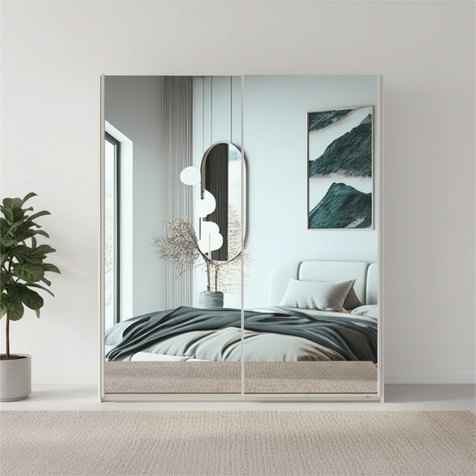 Wiemann Oxford 150cm Full Mirror Sliding Wardrobe