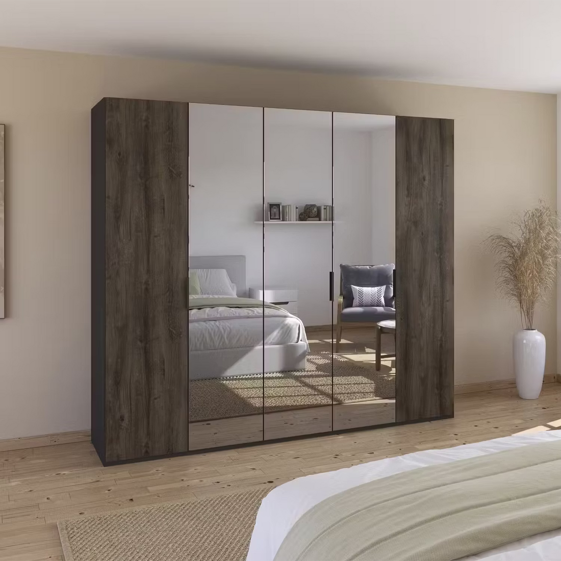 Mirrored Sliding Wardrobe Ideas for a Modern UK Bedroom
