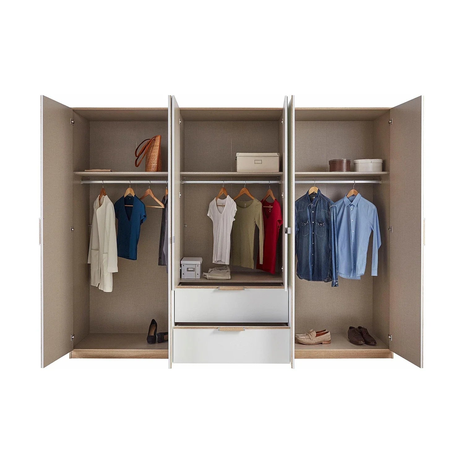 How to Plan Wardrobe Interior Layouts (Rails, Shelves and Drawers)