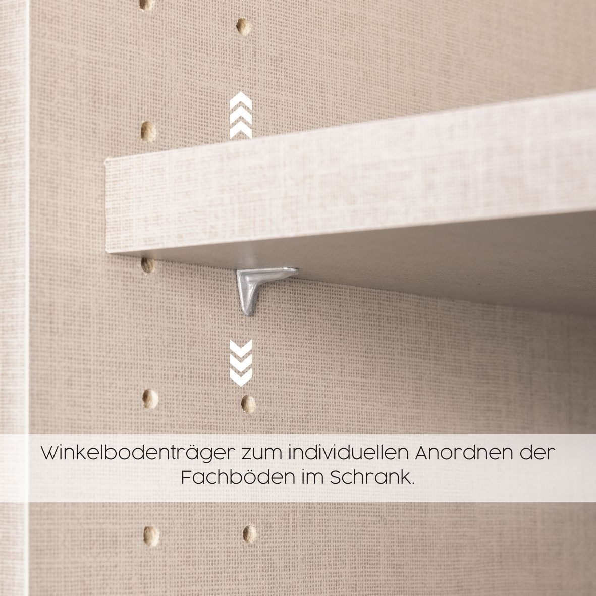Kodi Champagne 5 Door Wardrobe with 6 Drawers – W226cm