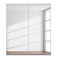 Rauch Subito 2 Door Full Mirror Sliding Door Wardrobe Front view