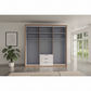German-made Wiemann wardrobe with adjustable shelving hanging rails and drawers