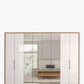 Wiemann Saka 300cm Bi-Fold Wardrobe With 4 Glass Doors & 4 Mirror Doors