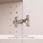 Kodi Champagne 5 Door Wardrobe with 6 Drawers – W226cm