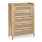 Sydney Oak 5 Drawer Chest