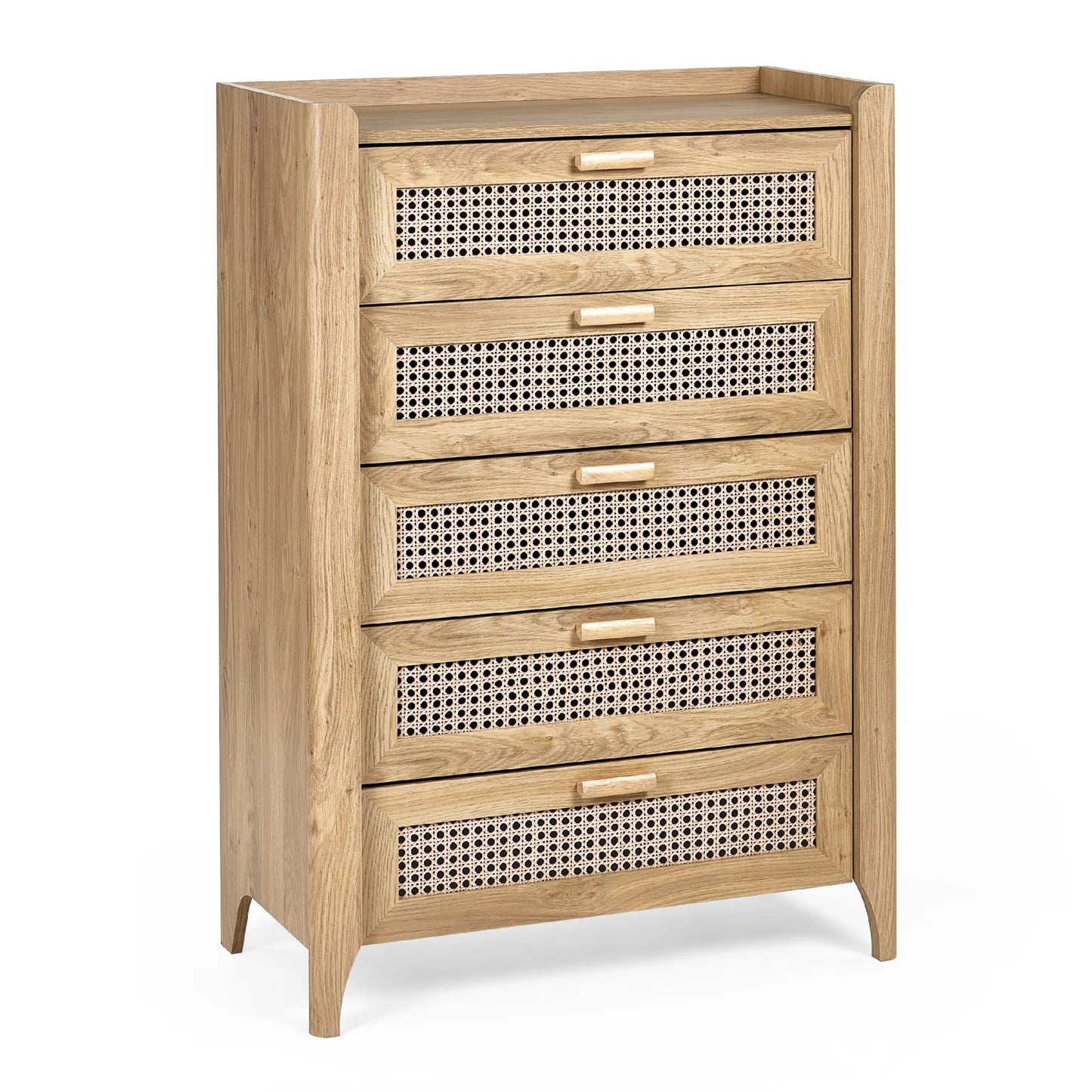 Sydney Oak 5 Drawer Chest