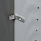 Monaco 3000 Pebble Grey Decor Large Sliding Door Wardrobe with Mirror 