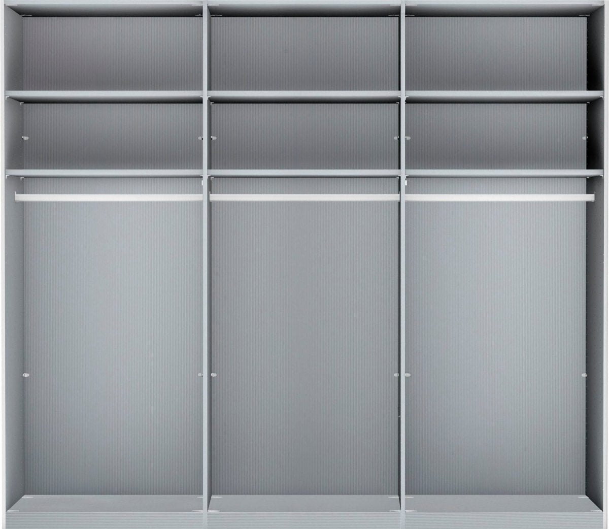 Monaco 3000 Decor White Large Sliding Door Wardrobe 