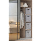 Interior Division With 4 Fabric Boxes - Orange Plus - Styled in  a Living Room