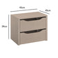 Interior 2 Drawer For Wardrobes - Orange - Style 1 - 9843 - Dimensions