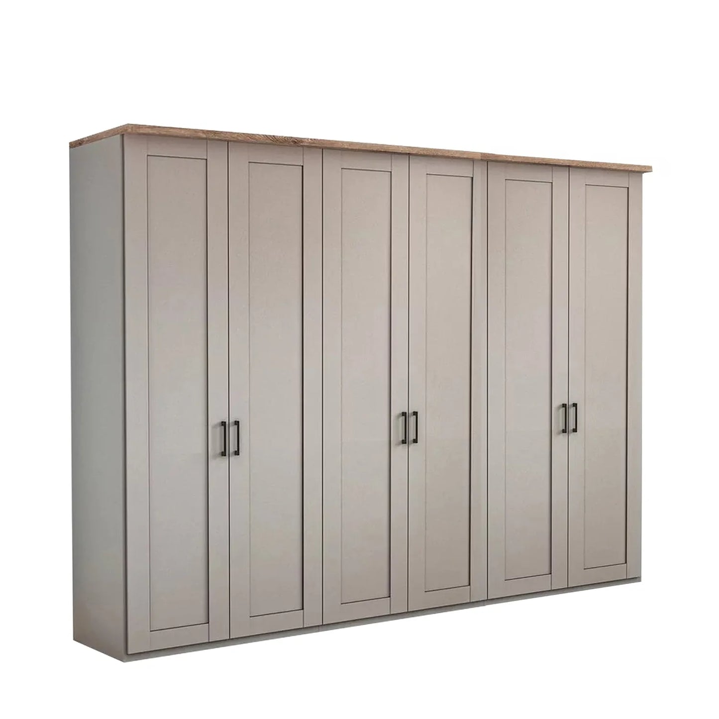 Wiemann Adelina 6 Door Hinged Wardrobe - W300cm