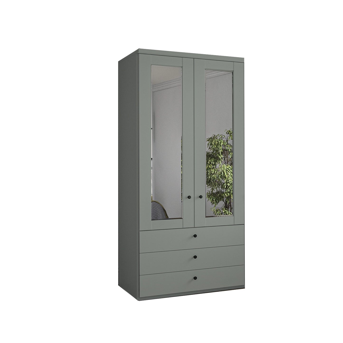 Wiemann Adelina 2 Door 3 Drawer Wardrobe - W100cm