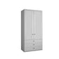 Wiemann Adelina 2 Door 3 Drawer Wardrobe - W100cm