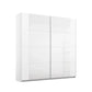 Artemis White 2 Door Sliding Wardrobe