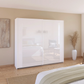 Rauch Artemis White 2 Door Sliding Wardrobe Width 226cm