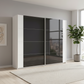 Artemis White 2 Door Sliding Wardrobe