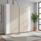 Rauch Artemis White and Cjampagne Sliding Door wardrobe 
