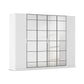 Ashworth Alpine White 6 Door Hinged Wardrobe - W271cm 