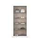 Ashworth Alpine White 2 Door Mirrored Hall Cupboard - interior View Styled in a Bedroom