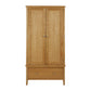 Oak 2 Door Wardrobe