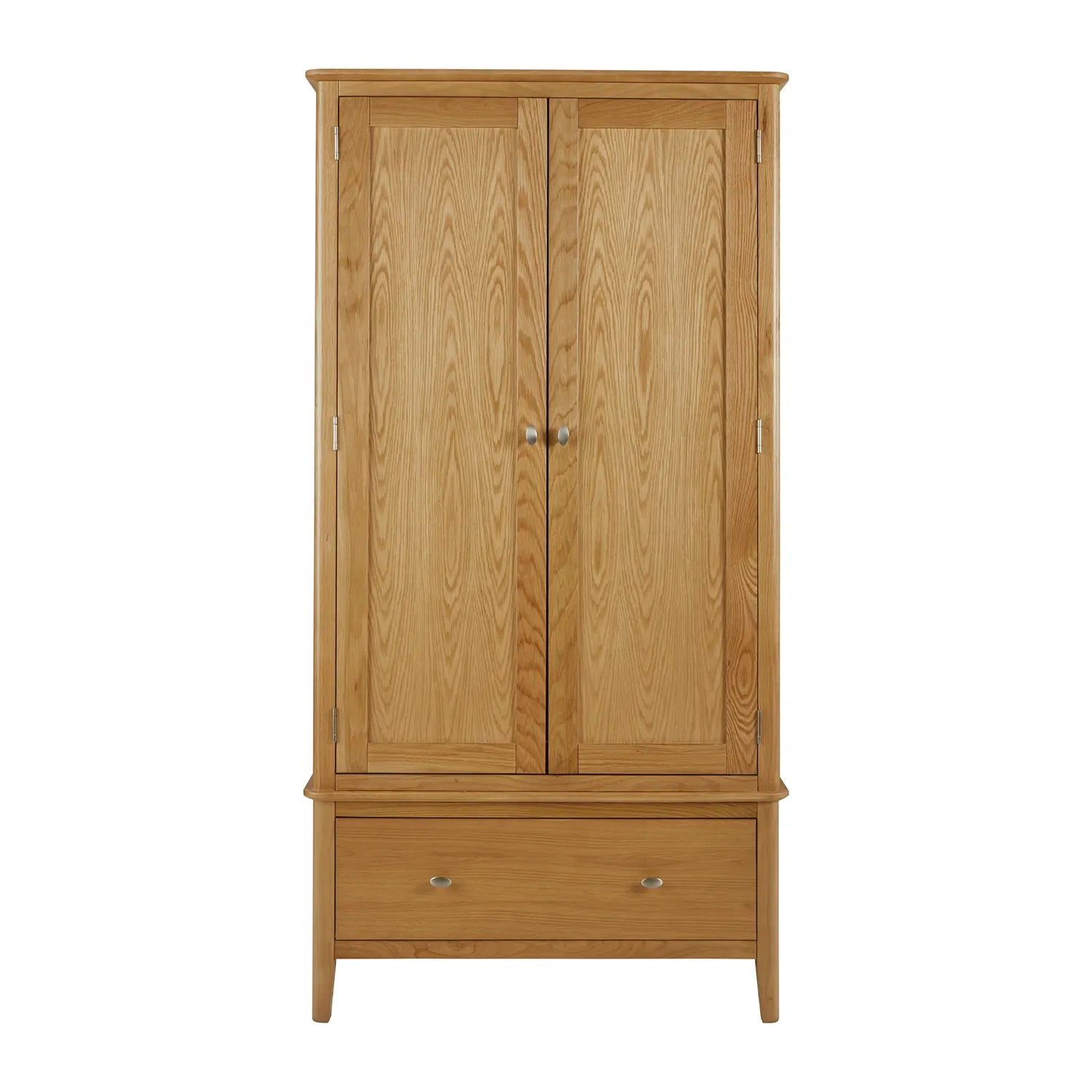 Oak 2 Door Wardrobe