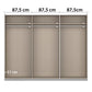 Rauch 261cm Sliding Door Wardrobe Interior 