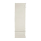 Bordeaux Ivory Double Gents Wardrobe with Drawer  - Side View