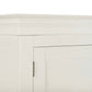 Close up of Bordeaux Ivory Triple Wardrobe with 2 Drawers | Elegant Painted Bedroom Furniture