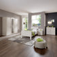 Wiemann 3 Door Wardrove with Mirror and Bedroom Furniture