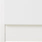 Bobi White 4 Door Wardrobe with Metallic Grey Centre & Mirror Panels – W181cm