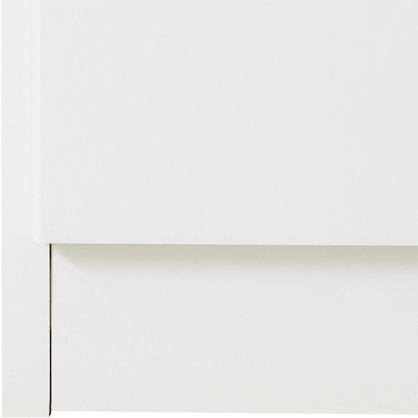 Bobi White 4 Door Wardrobe with Metallic Grey Centre & Mirror Panels – W181cm