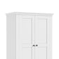 Close up of Top Cornice of Bordeaux Gents Wardrobe - 2 Doors, 3 Drawers