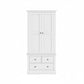Bordeaux Gents Wardrobe with 2 Doors, 3 Drawers