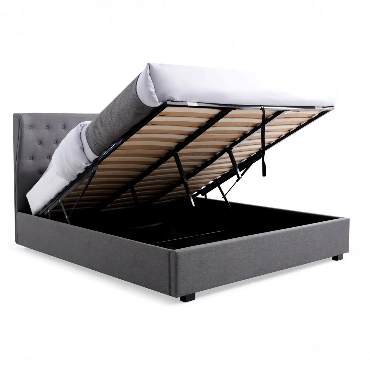Bristol Velvet Ottoman Bed
