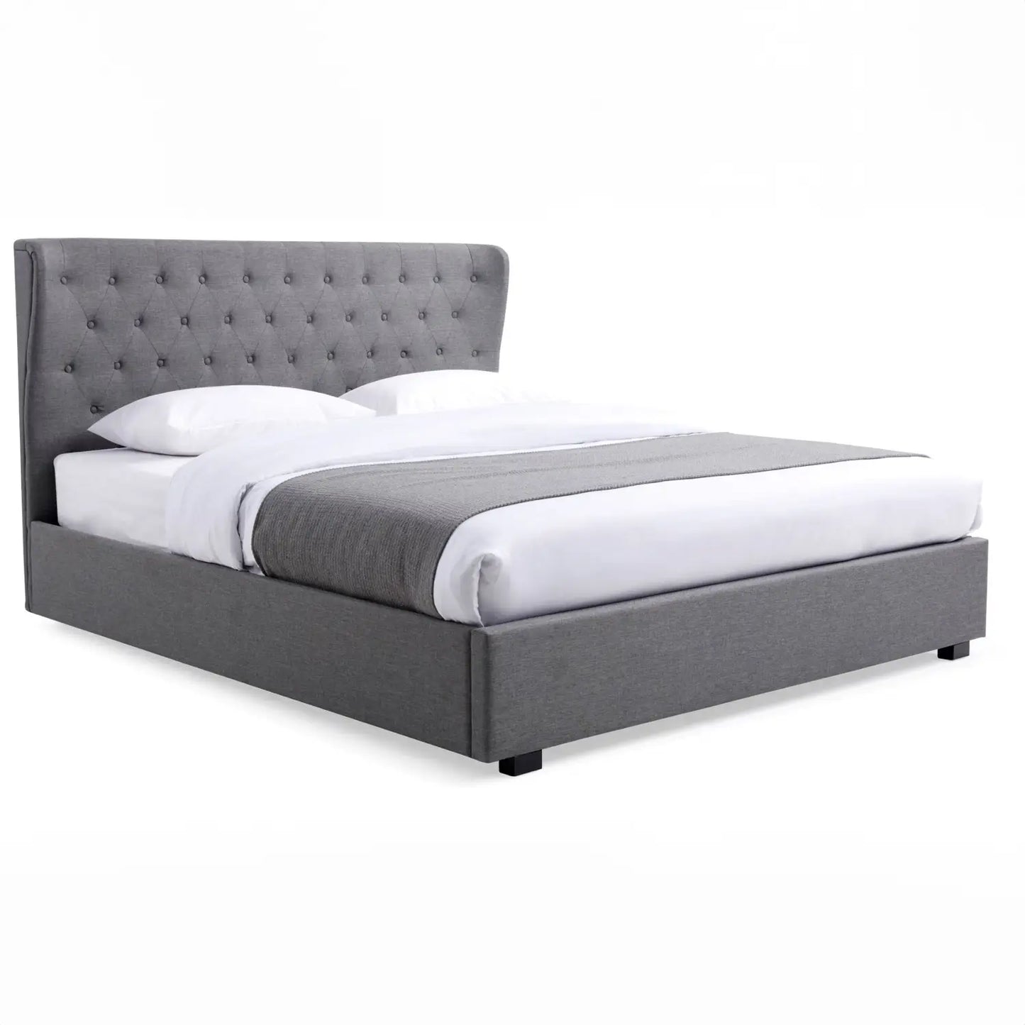 Bristol Velvet Ottoman Bed