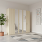 Brixton 5 Door Wardrobe with Mirror