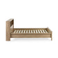 Sydney Brown 150cm Kingsize Bookcase Bed  - Full side view